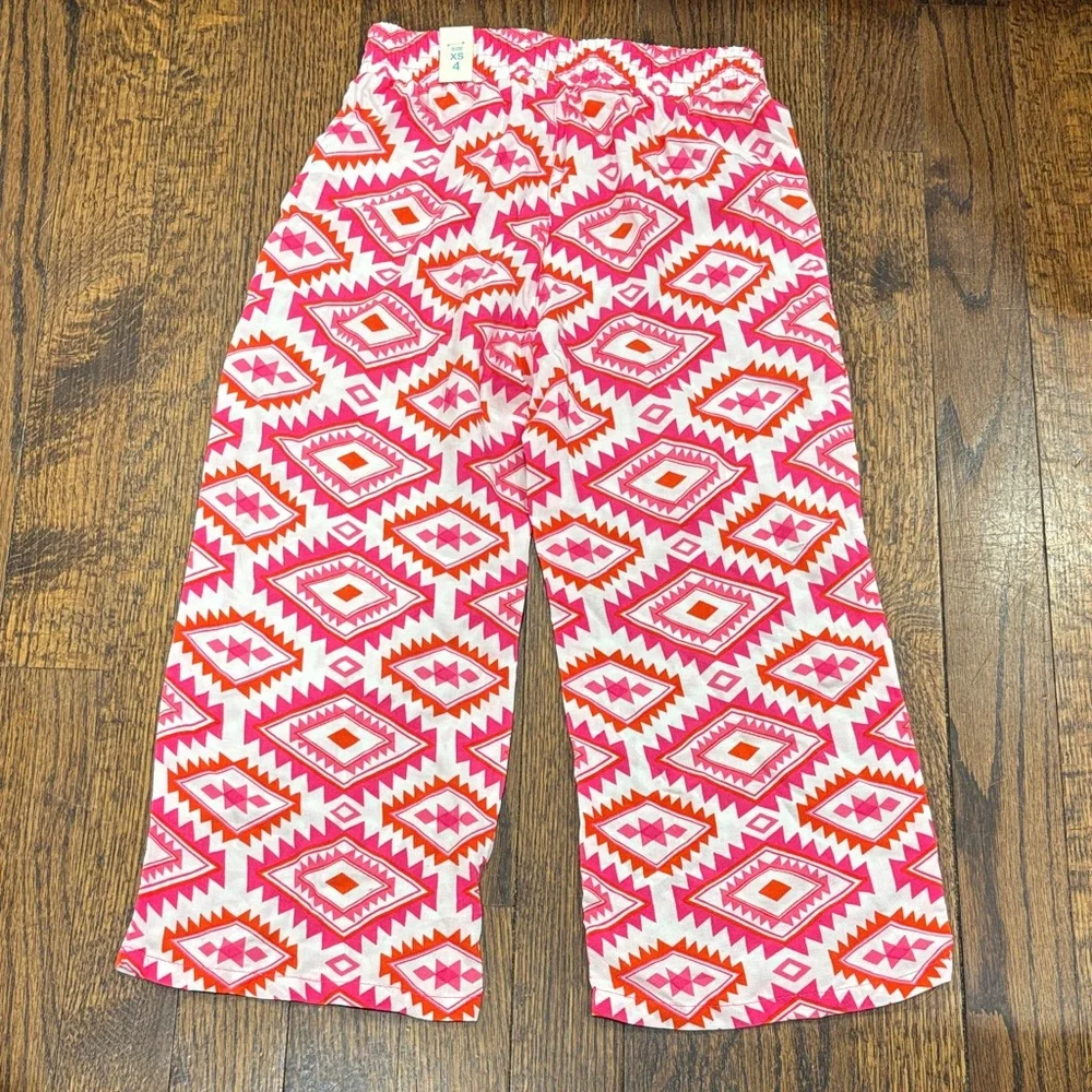 The Children’s Place girls Geometric Pink Pants size 4